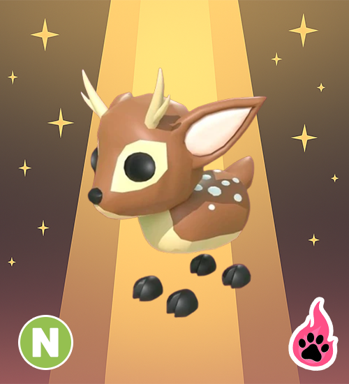 Neon Fallow Deer