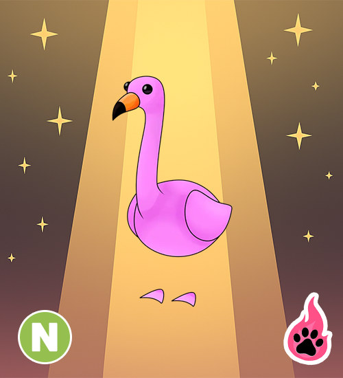Neon Flamingo